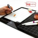 Tim Holtz - Glass Media Mat - LINKSH&Auml;NDER - 1913e