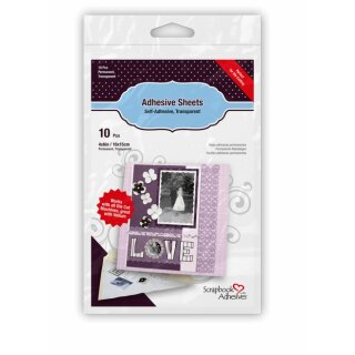 Scrapbook Adhesives, Adhesive Sheets / permanente...