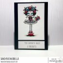 Stamping Bella, Rubber Stamp, ODDBALL DAY OF THE DEAD