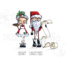 Stamping Bella, Rubber Stamp, ODDBALL SANTA AND THE MISSUS