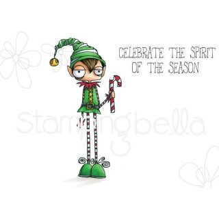 Stamping Bella, Rubber Stamp, ODDBALL BOY ELF