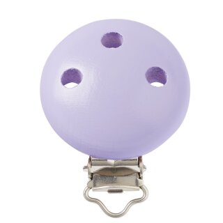 Schnulli-Ketten Clip 37 mm/11,5 mm, flieder, Btl....