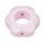 Schnulli-Blumenperle 29/12 mm, rosé, Btl. à 2 St.