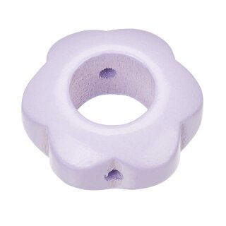 Schnulli-Blumenperle 29/12 mm, flieder, Btl. à 2 St.