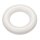 Schnulli-Holzring 36/8 mm, weiss, Btl. à 2 St.