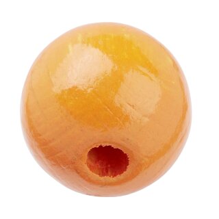 Schnulli-Holzperle 10 mm, aprikot, 1 St.