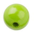 Schnulli-Holzperle 12 mm, apfelgrün, 1 St.