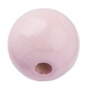 Schnulli-Holzperle 15 mm, rosé, 1 St.