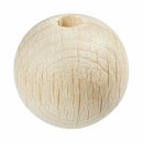 Schnulli-Holzperle 15 mm, Buche natur, 1 St.