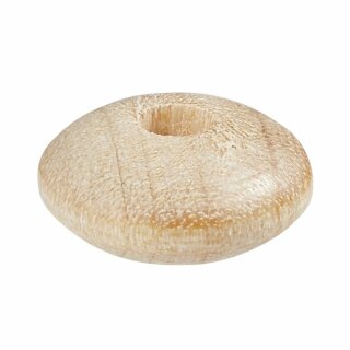 Schnulli-Holzlinse 10 x 5 mm, rund, hellblau, 1 St.