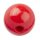 Schnulli-Holzlinse 10 x 5 mm, rund, rot, 1 St.