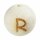 Schnulli-Buchstaben-Kugel 12 mm, "R" Buche natur, 1 St.