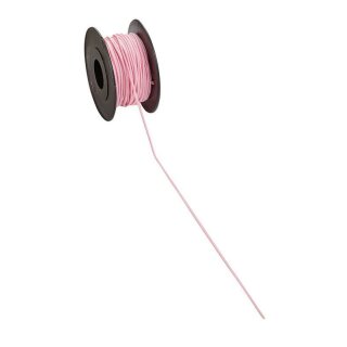 Schnulli-Kordel geflochten 1,8 mm, Dehnung 35 %, EN 71 konform, rosa, Btl. 1mtr.