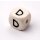 Schnulli-Buchstaben-Würfel 10 mm, "D", Ahorn natur hell, 1 St.