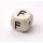 Schnulli-Buchstaben-Würfel 10 mm, "F", Ahorn natur hell, 1 St.