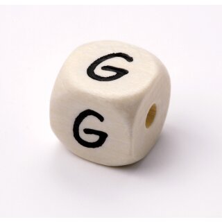 Schnulli-Buchstaben-Würfel 10 mm, "G",...