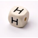 Schnulli-Buchstaben-Würfel 10 mm, "H",...