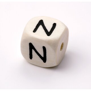 Schnulli-Buchstaben-Würfel 10 mm, "N",...