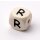 Schnulli-Buchstaben-Würfel 10 mm, "R", Ahorn natur hell, 1 St.