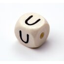 Schnulli-Buchstaben-Würfel 10 mm, "U",...