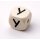 Schnulli-Buchstaben-Würfel 10 mm, "Y", Ahorn natur hell, 1 St.