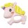 Schnulli-Silikon Einhorn 9 cm, rosé