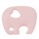 Schnulli-Silikon Elefant 8 cm, rosé