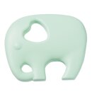 Schnulli-Silikon Elefant 8 cm, mint