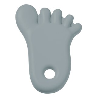 Schnulli-Silikon Fuss 7 cm, grau
