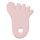 Schnulli-Silikon Fuss 7 cm, rosé