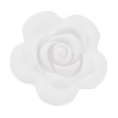 Schnulli-Silikon Rose 4 cm, weiss, 1 St.