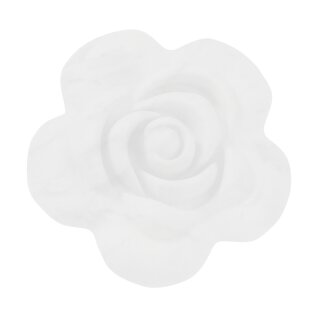 Schnulli-Silikon Rose 4 cm, marmoriert, 1 St.