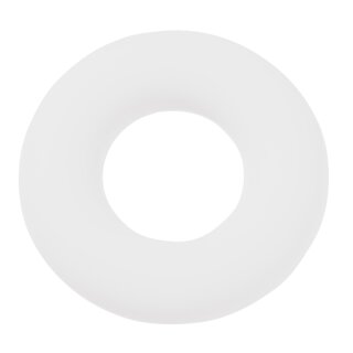 Schnulli-Silikon Ring 4,5 cm, weiss