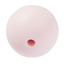 Schnulli-Silikon Perle 15 mm, rosé, 1 St.