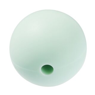 Schnulli-Silikon Perle 15 mm, mint, 1 St.