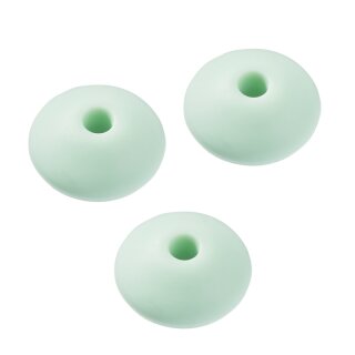 Schnulli-Silikon Linse 12 mm, mint, 1 St.