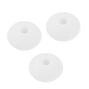 Schnulli-Silikon Linse 12 mm, weiss, 1 St.