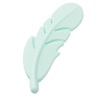 Schnulli-Silikon Feder 55 mm, mint