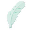 Schnulli-Silikon Feder 55 mm, mint