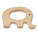 Schnulli-Holzteil Elefant 7 x 5 cm