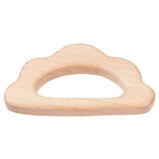 Schnulli-Holzteil Wolke 8,5 x 4,5 cm