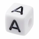 Schnulli-Buchstaben-Würfel 10 mm, "A",...