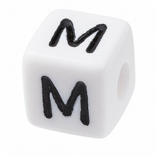 Schnulli-Buchstaben-Würfel 10 mm, "M",...