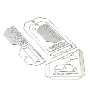 Elizabeth Craft Designs, Cutting Dies / Stanzschablonen, Planner Essentials 26, Planner Pocket 3 - Tag & Toppers