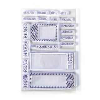 Elizabeth Craft Designs, Clear Stamps, Sidekick Stamps 1