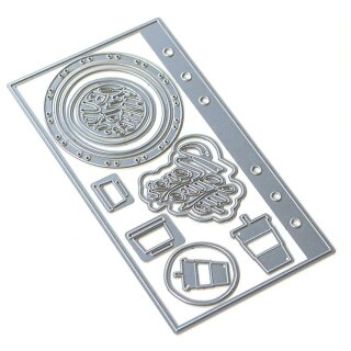 Elizabeth Craft Designs, Cutting Dies / Stanzschablonen, Sidekick Essentials 4
