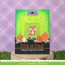 Lawn Fawn, clear stamp, fox costumes before n afters