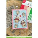 Lawn Fawn, clear stamp, snow much fun