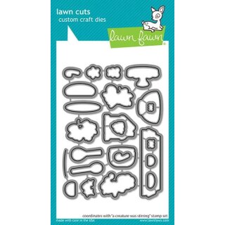 Lawn Fawn, lawn cuts/ Stanzschablone, a creature was...