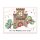 Lawn Fawn, clear stamp, tiny gingerbread
